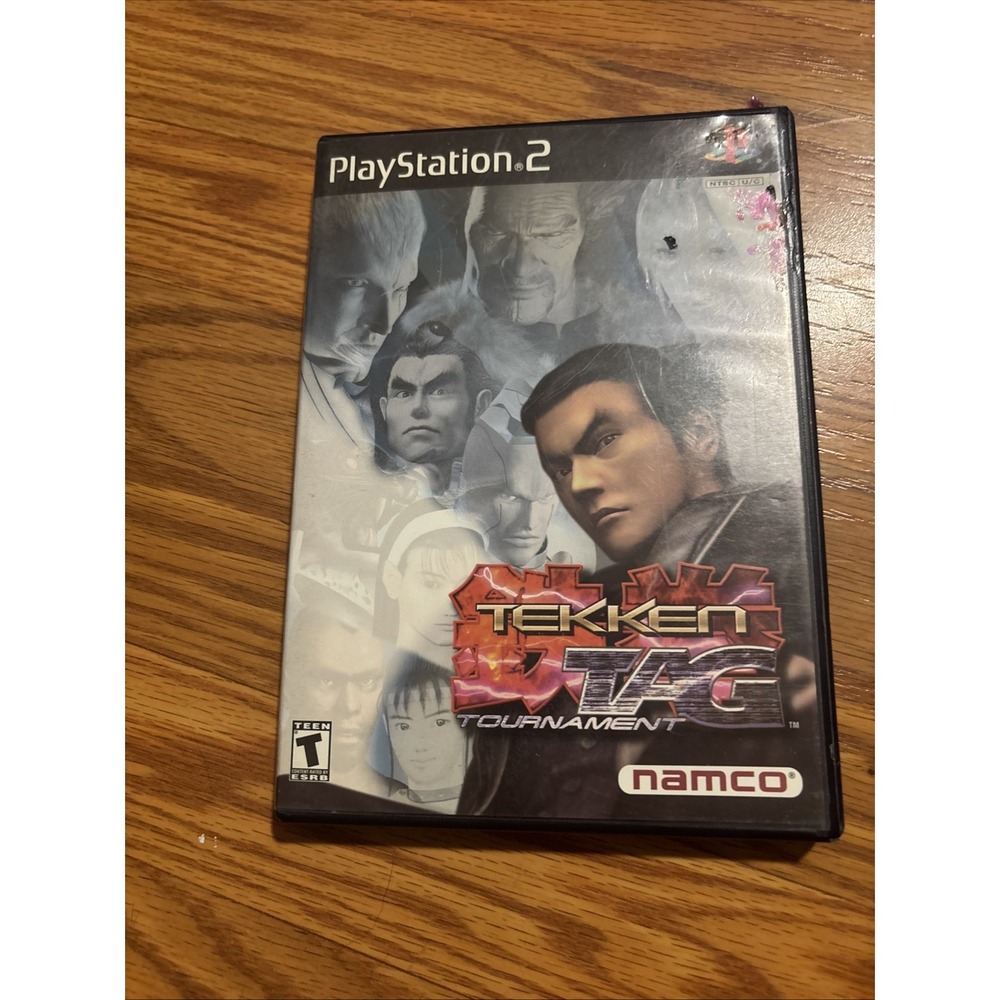 Tekken Tag Tournament (PS2 PlayStation 2) Case And Manual